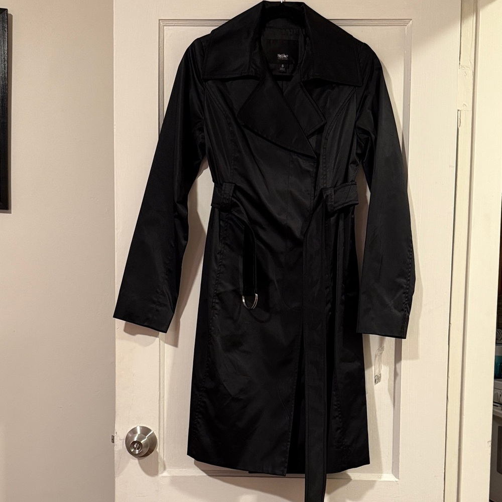 Classic Black Trench Coat